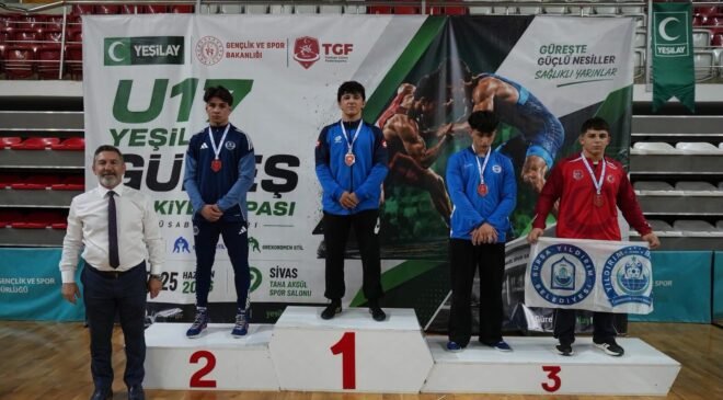 Yıldırım Belediyespor Güreş’te 3 Madalya Kazanarak Büyük Bir Başarıya İmza Attı
