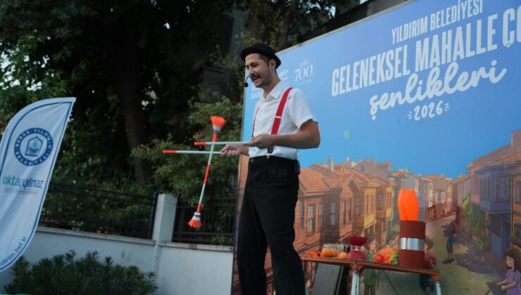 Yıldırım’da Geleneksel Mahalle Çocuk Şenlikleri Eğlence Dolu