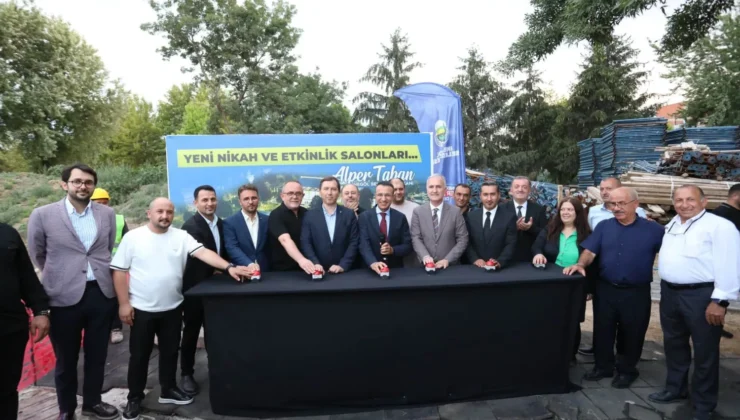 İnegöl’de Botanik Nikah ve Etkinlik Salonlarının Temeli Törenle Atıldı