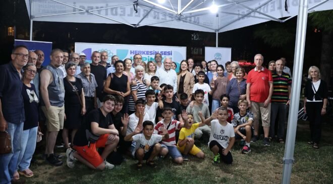 Nilüfer Belediye Başkanı Şadi Özdemir Esentepe’lileri Dinledi