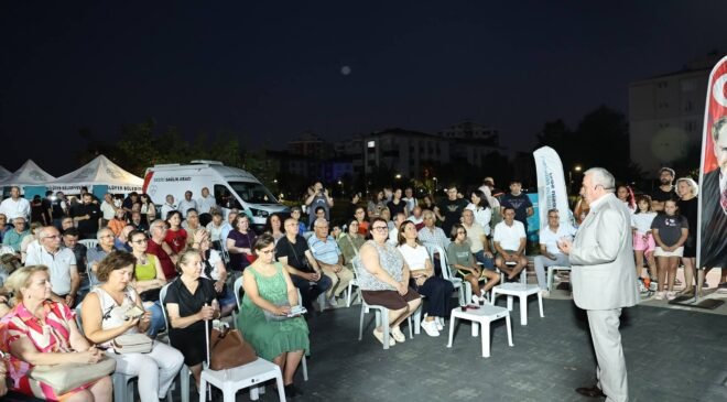 Nilüfer Belediye Başkanı Şadi Özdemir Yüzüncüyıl Yıl Sakinleriyle Buluştu