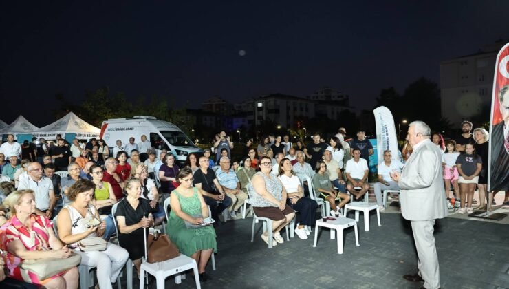 Nilüfer Belediye Başkanı Şadi Özdemir Yüzüncüyıl Yıl Sakinleriyle Buluştu