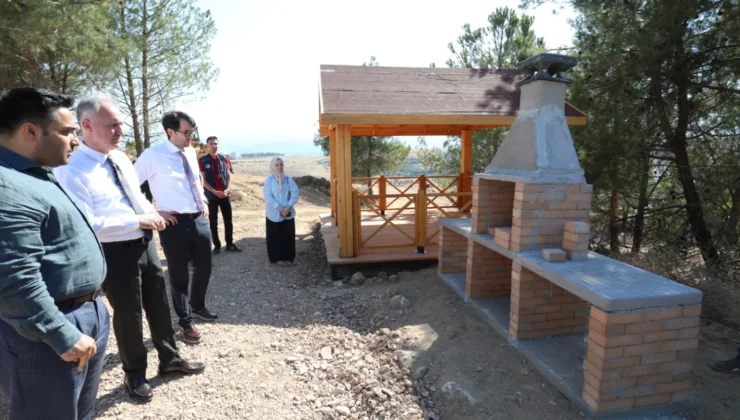 İnegöl Millet Bahçesi Çalışmaları Tüm Hızıyla Sürüyor