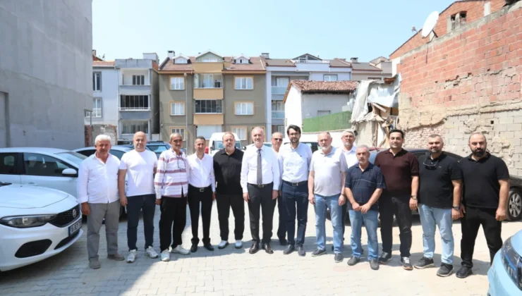 İnegöl Orhaniye Mahallesinde Kamulaştırmalarla Yeni Otopark Oluşturuldu
