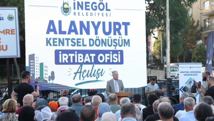 İnegöl’de Dev Proje Bölge Sakinlerine Tüm Detaylarıyla Anlatılıyor