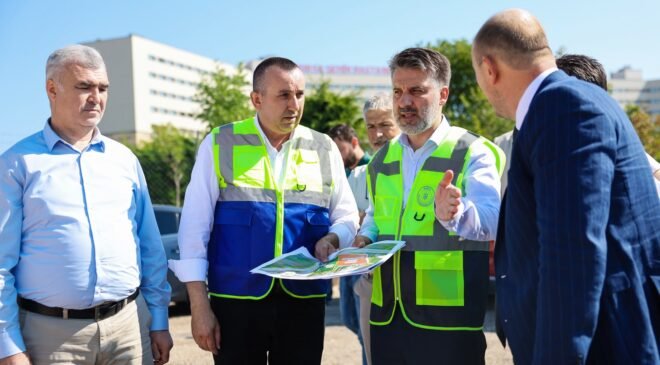 Büyükşehir Belediyesi Başkan Vekili Şahin Biba “Şehir Hastanesi Otoparkı Bu Ay Hizmete Açılacak”