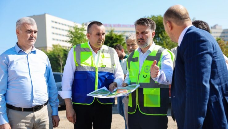 Büyükşehir Belediyesi Başkan Vekili Şahin Biba “Şehir Hastanesi Otoparkı Bu Ay Hizmete Açılacak”