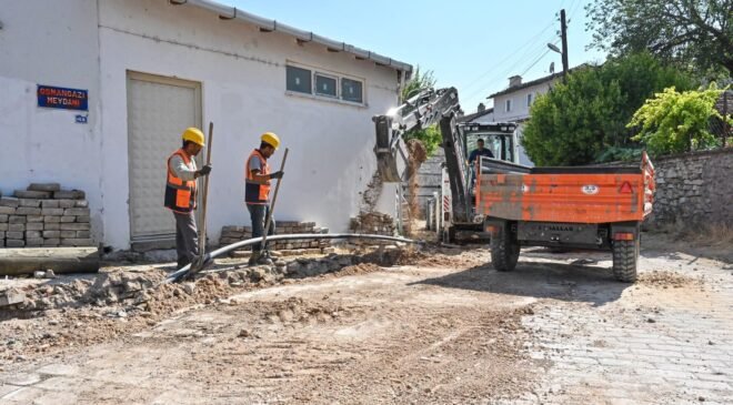 Bursa’da  Kırsal Mahallelerin Altyapısı Kuvvetleniyor