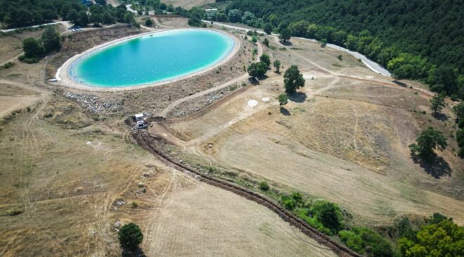 Büyükşehir Belediyesi Gemlik’te Sulama Tesisini Kısa Sürede Yüzde 80’e Ulaştırdı