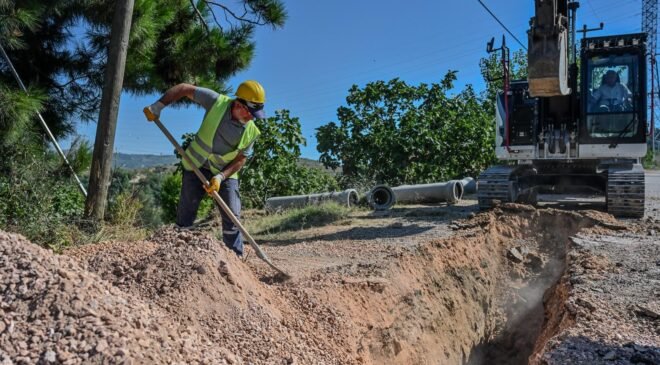 Büyükşehir Belediyesi’nden Gelişen Yerleşim Bölgelerine Güçlü Altyapı