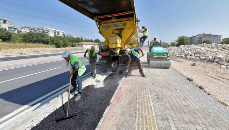 Büyükşehir Belediyesi’nden Yeni Yola Alternatif Dokunuş