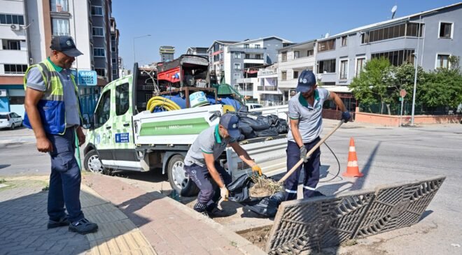 Büyükşehir Belediyesi’nden Altyapıya Bahar Temizliği