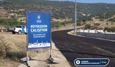 Büyükşehir Belediyesi 5 İlçede Yolları Yeniliyor