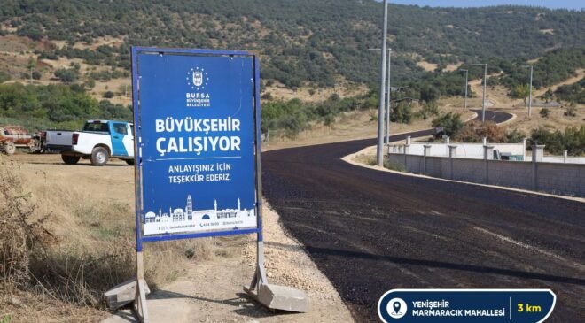 Büyükşehir Belediyesi 5 İlçede Yolları Yeniliyor
