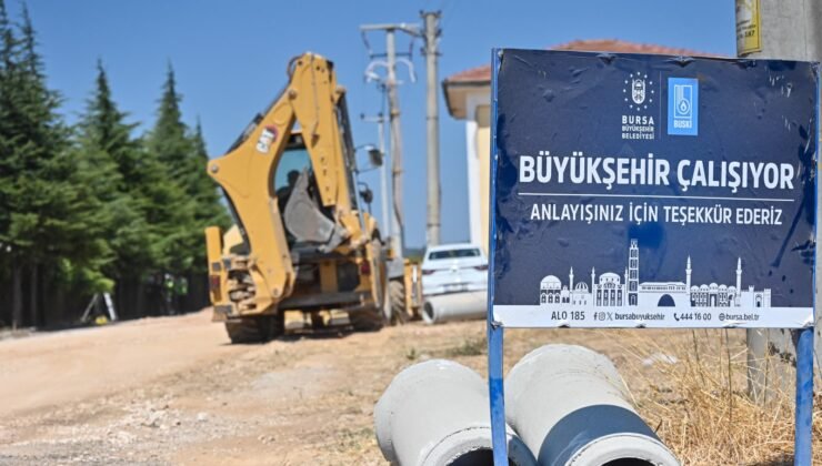 Büyükşehir Belediyesi’nden Orhangazi’ye Altyapı Yatırımı