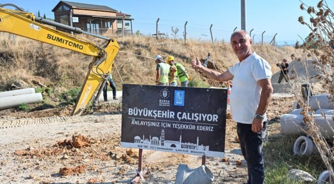 Büyükşehir Belediyesi’nden Yenişehir Altyapısına Yeni Hat