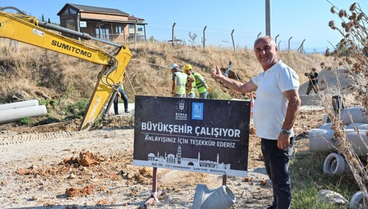 Büyükşehir Belediyesi’nden Yenişehir Altyapısına Yeni Hat