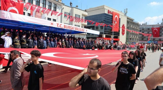 Bursa’da 30 Ağustos Zafer Bayramı Coşkusu