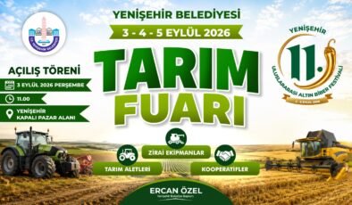 Yenişehir’de Tarım Fuarı için Hazırlıklar Sürüyor