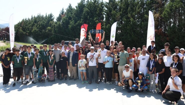 Osmangazi’de Kaykay Şampiyonasının Kalbi Attı