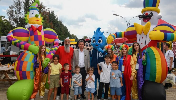 Osmangazi Belediye Başkanı Erkan Aydın Festivalde Çocukların Neşesine Ortak Oldu