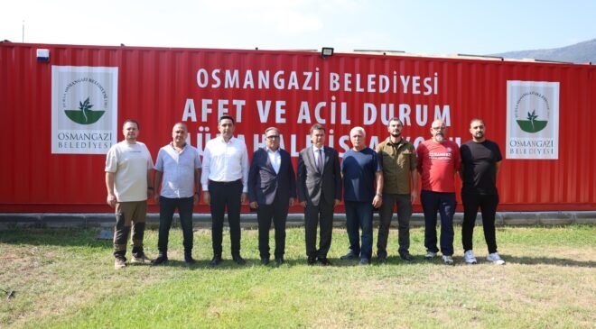 Osmangazi Belediye Başkanı Erkan Aydın “Afet Anında İletişimin Kesilmeyeceği Sistemlerin Altyapısını Hazırladık”