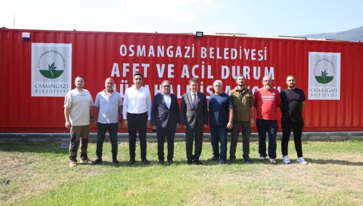Osmangazi Belediye Başkanı Erkan Aydın “Afet Anında İletişimin Kesilmeyeceği Sistemlerin Altyapısını Hazırladık”