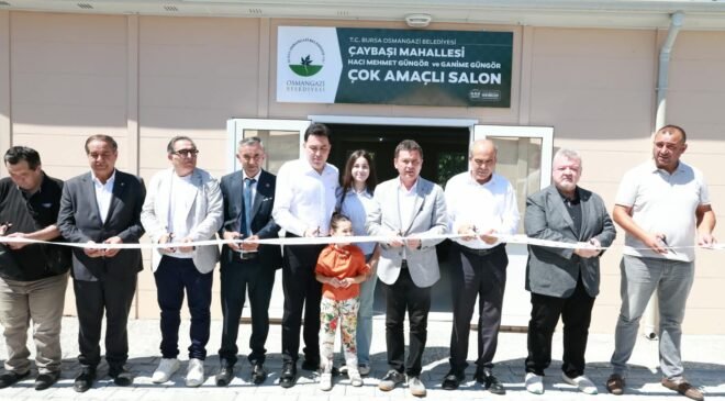 Osmangazi Belediyesi Çok Amaçlı Solonu Törenle Hizmete Açtı