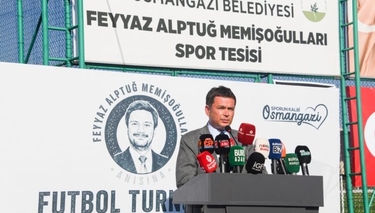Osmangazi’de Sporun Kalbi Feyyaz Alptuğ Memişoğulları için Attı