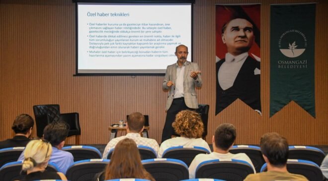 Osmangazi Medya Akademisinde Eğitim ve Deneyim Bir Araya Geldi