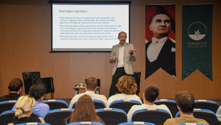 Osmangazi Medya Akademisinde Eğitim ve Deneyim Bir Araya Geldi