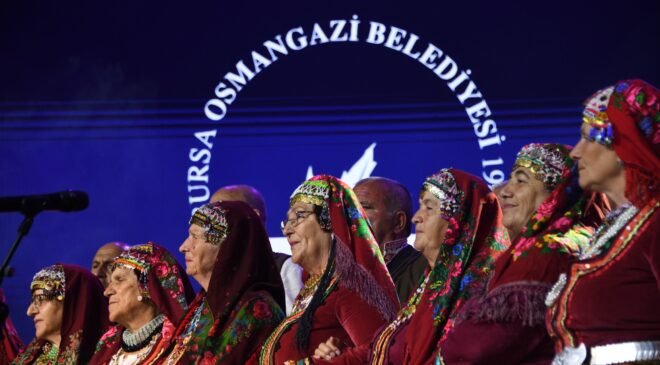 Osmangazi’de Balkan Festivali Coşkusu Zirveye Çıktı
