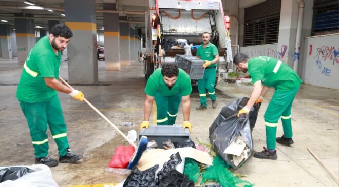 Osmangazi’de Pazar Biter Temizlik Çalışması Başlar