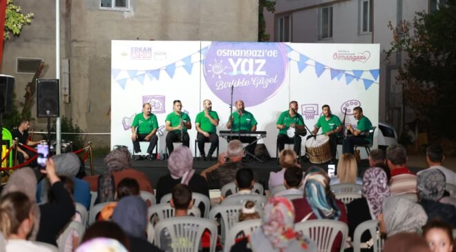 Osmangazi’de Yaz Mahalle Şenlikleri Coşkuyla Devam Ediyor