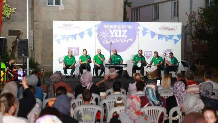 Osmangazi’de Yaz Mahalle Şenlikleri Coşkuyla Devam Ediyor