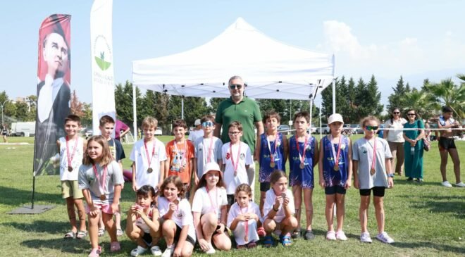 Osmangazi’de Triathle Yarışları Nefes Kesti
