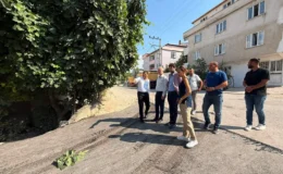 İnegöl Belediye Başkanı Alper Taban Çalışmaları Yerinde İnceledi