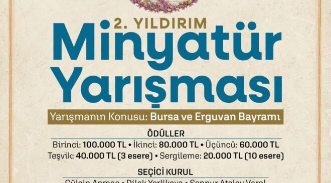 Erguvan Bayramı Minyatür Sanatıyla Geleceğe Taşınacak