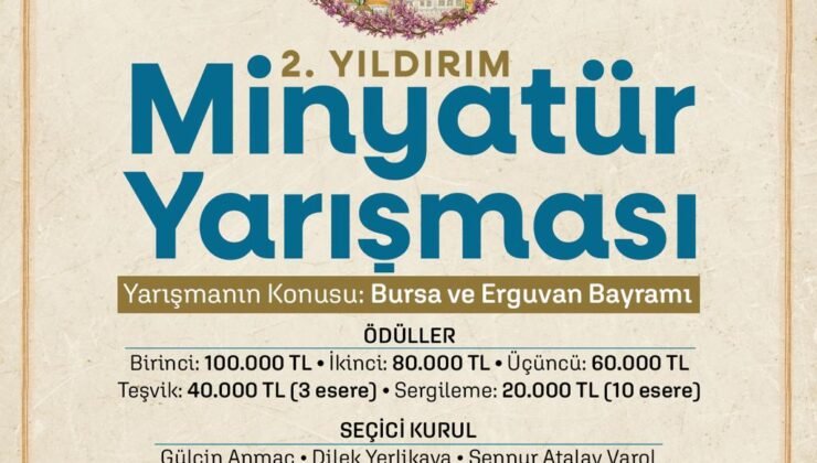 Erguvan Bayramı Minyatür Sanatıyla Geleceğe Taşınacak