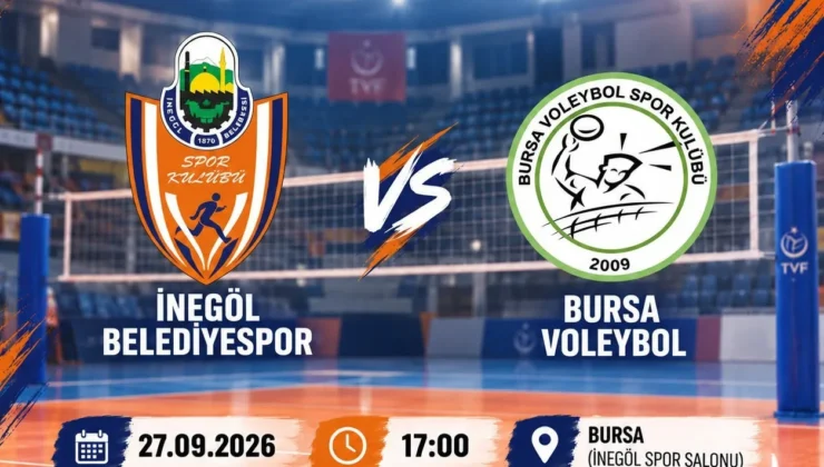 İnegöl Belediyespor Erkek Voleybol Takımı Sezonu Açıyor