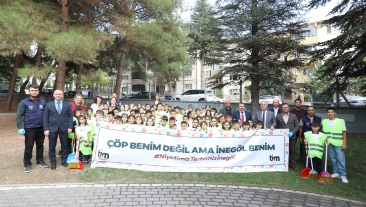 İnegöl’de Dünya Temizlik Günü için Temizlik Seferberliği