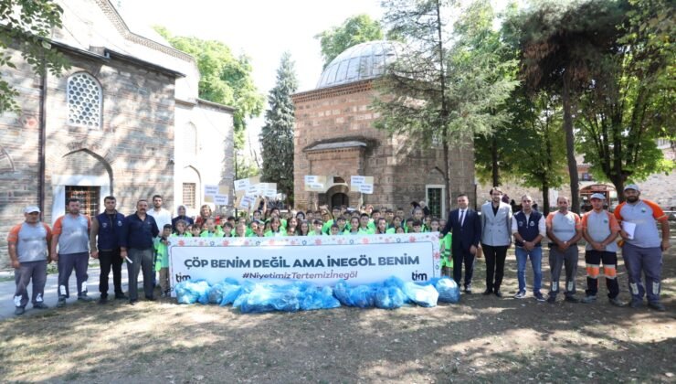 İnegöl’de Temizlik Seferberliği Çarşıda Sürüyor