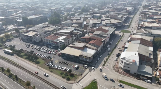 İnegöl Mobilya Sanayisine Nefes Aldıran Otopark Hizmete Girdi