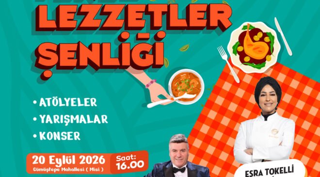Nilüfer’de 18.Misi Yerel Lezzetler Şenliği 20 Eylül Pazar Günü