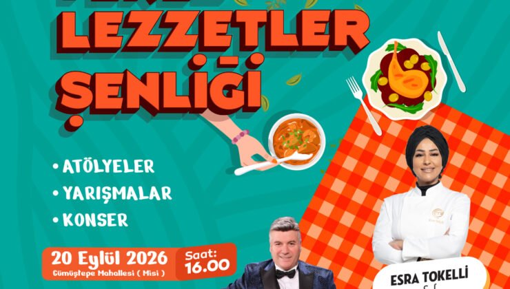 Nilüfer’de 18.Misi Yerel Lezzetler Şenliği 20 Eylül Pazar Günü