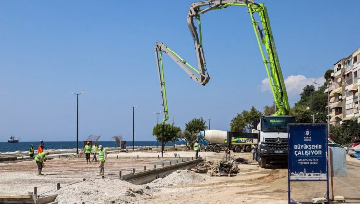 Büyükşehir Belediyesi’den Gemlik Sahiline 47 Bin Metrekarelik Dönüşüm Hamlesi