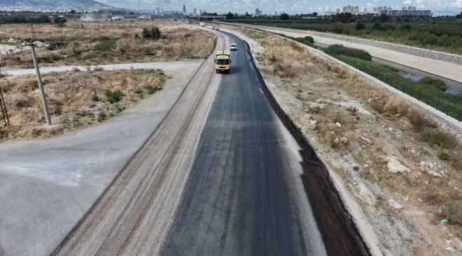 Büyükşehir Belediyesi Samanlı Bağlantı Yolarını Yeniledi