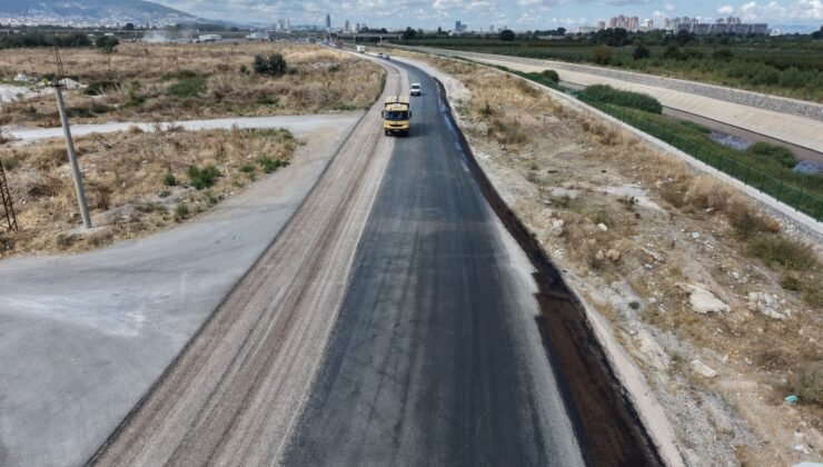 Büyükşehir Belediyesi Samanlı Bağlantı Yolarını Yeniledi