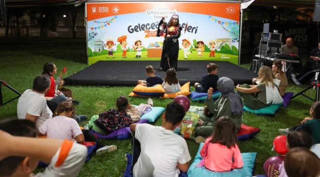 Gastronomi Festivalinde Çocuklar Hem Eğlendi Hem Spor Yaptı