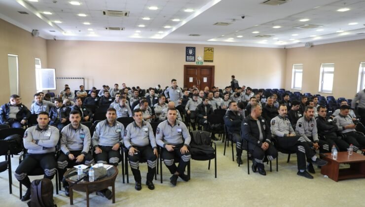 Büyükşehir Belediyesi’nden Güvenlik Personeline “X-Ray Eğitimi